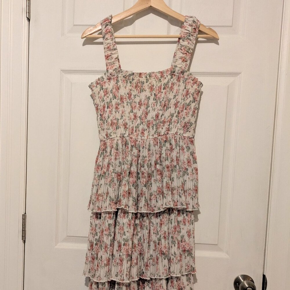 Floral formal maxi dress